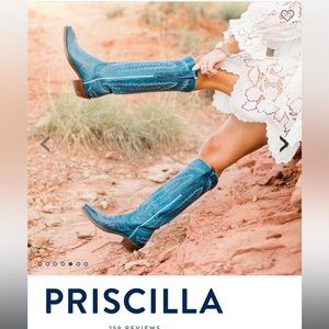 Priscilla Lucchese ocean blue